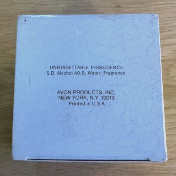 Avon Flower Maiden Unforgettable Figural Bottle, Vintage Circa 1974 - Picture 9 of 16